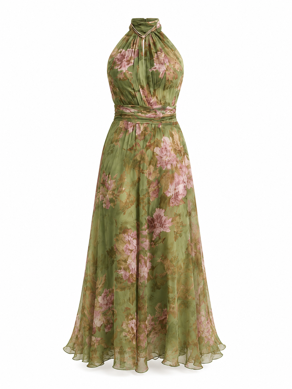 Vestido Taormina — Maxi halter