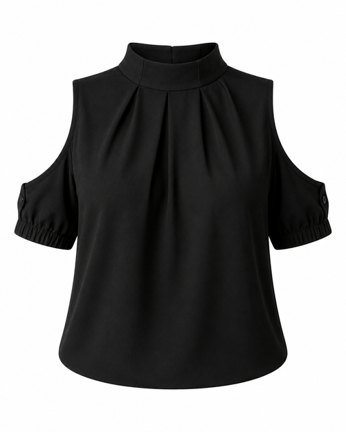 Blusa Ginevra — Plisada elegante