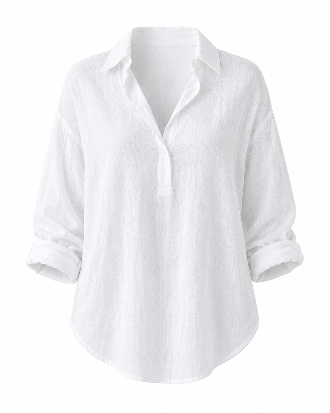Blusa Carla — Lino versátil