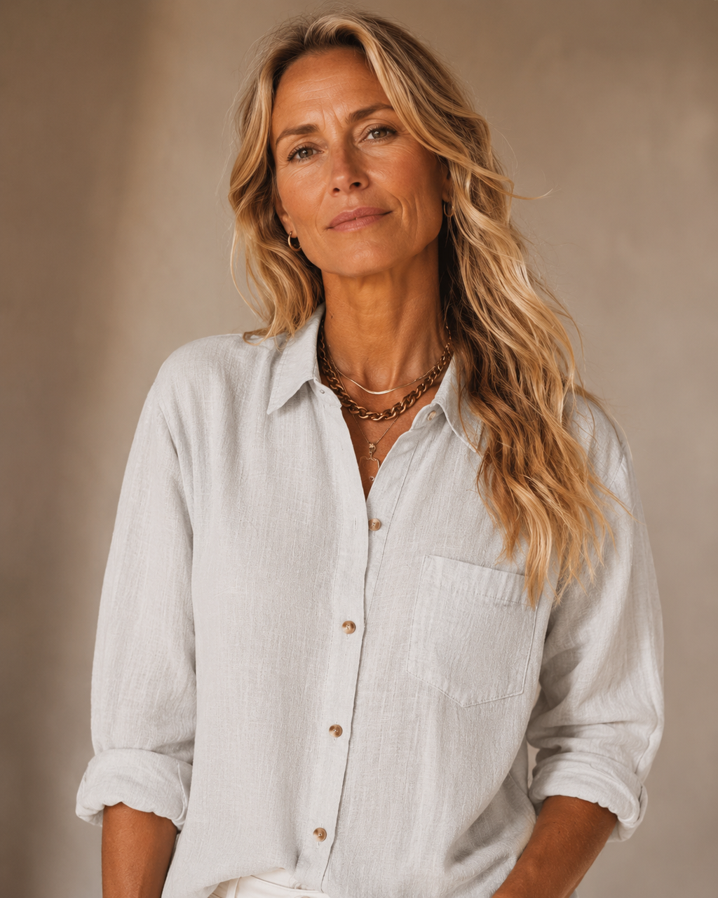 Blusa Beatrice — Premium fluida