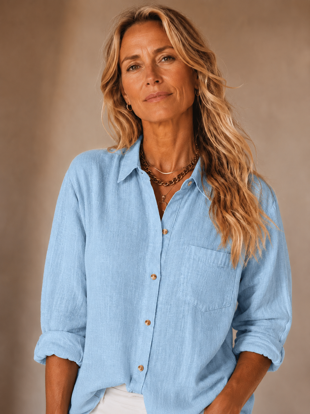 Blusa Beatrice — Premium fluida