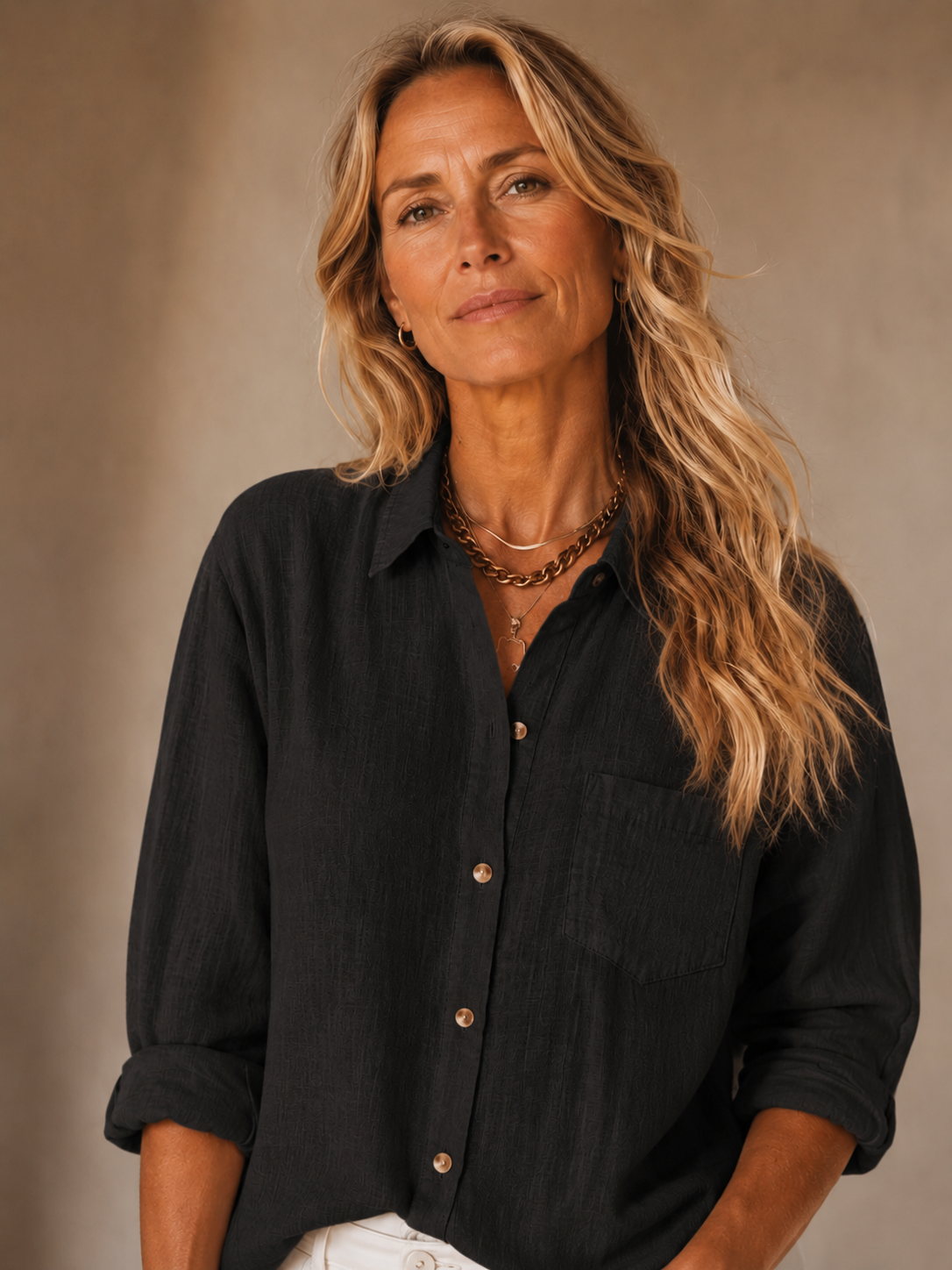 Blusa Beatrice — Premium fluida