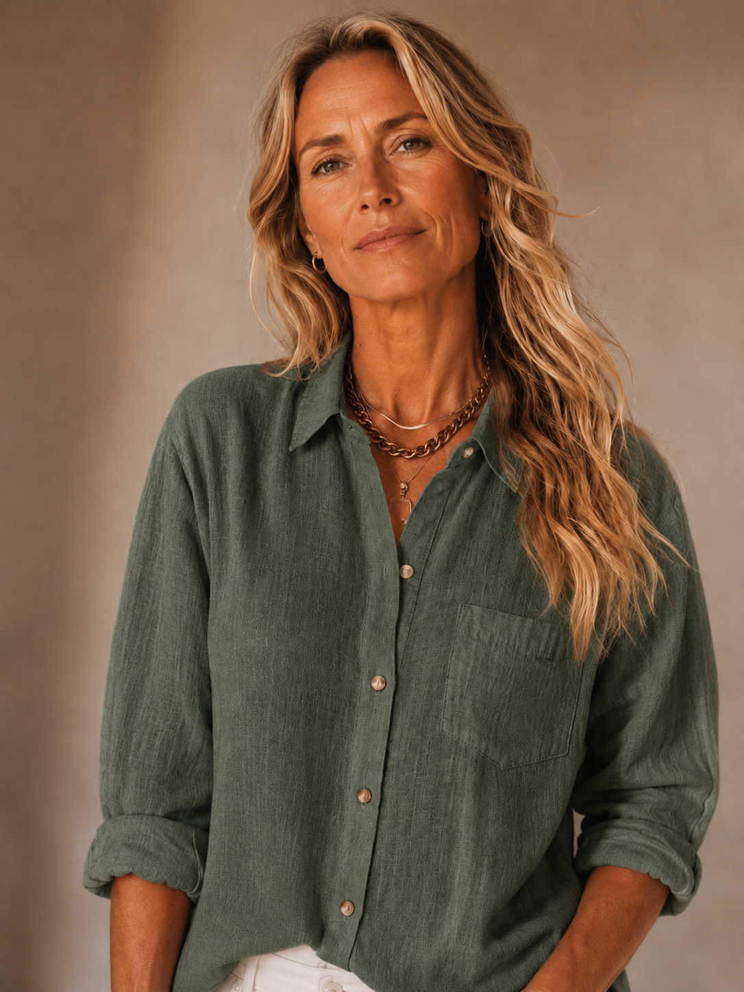 Blusa Beatrice — Premium fluida