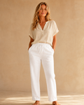 Pantalón Giulia — Cómodo de tiro medio